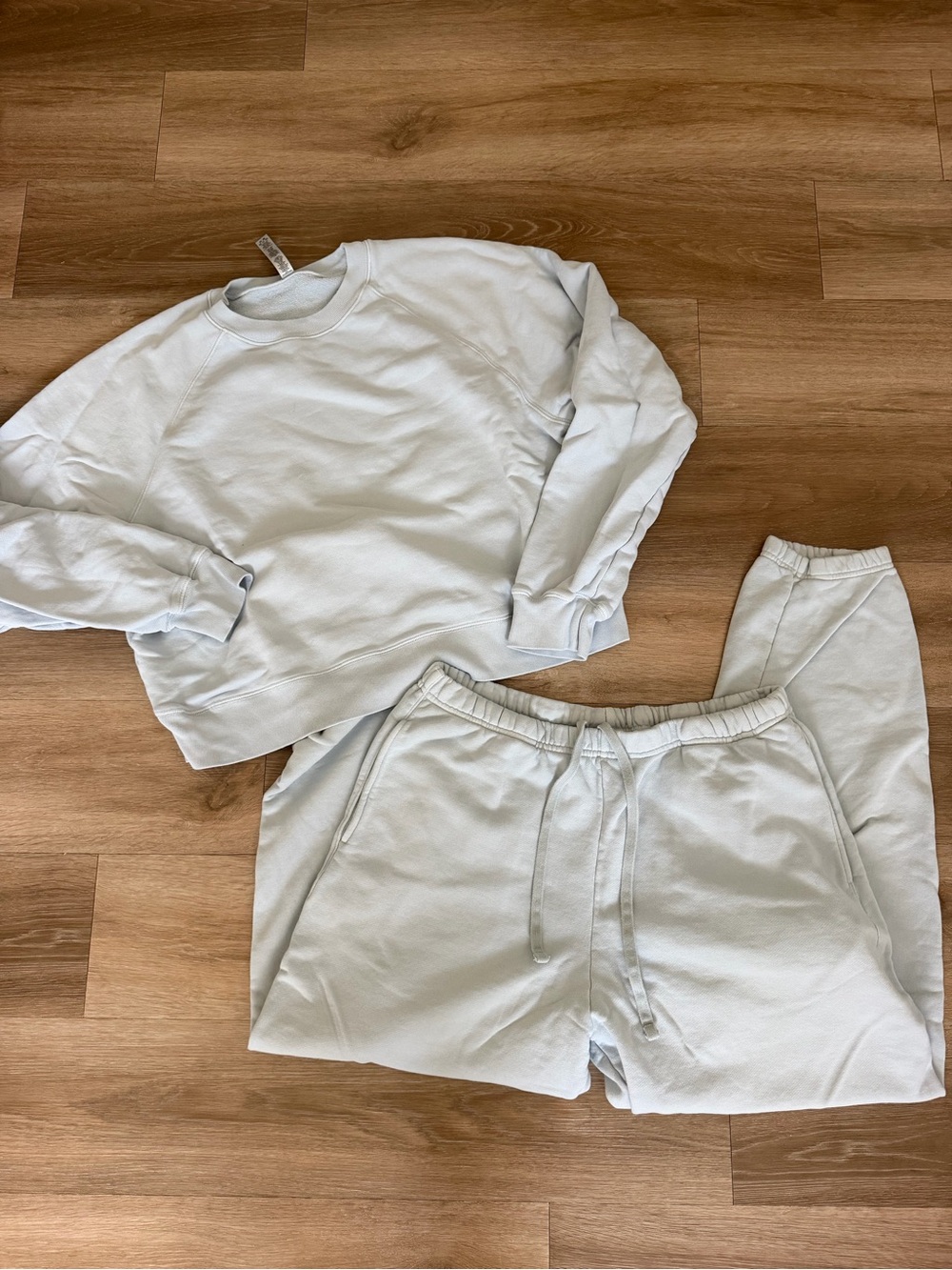 Skims Baby Blue Sweat Set